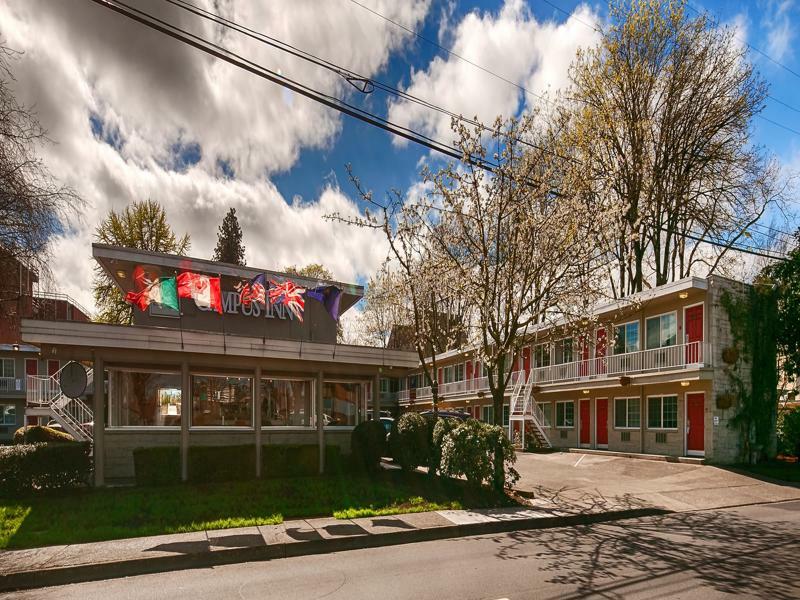 Campus Inn&Suites Eugene Downtown Exterior foto