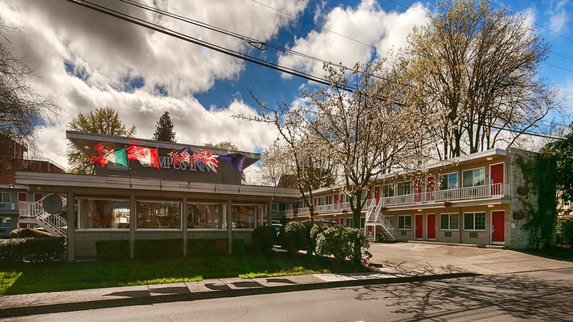 Campus Inn&Suites Eugene Downtown Exterior foto